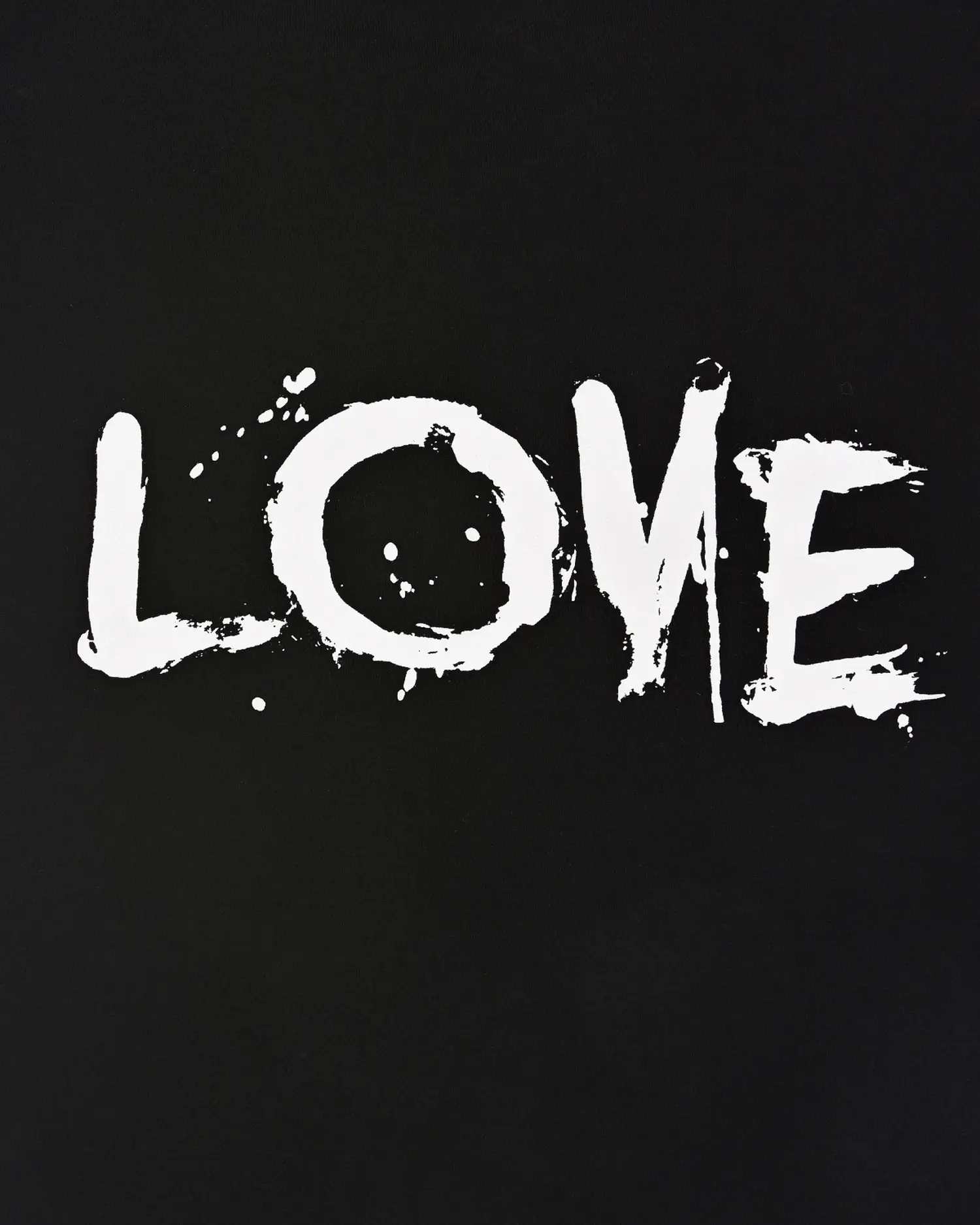 Черное платье с принтом "Free Love" - изображение 8