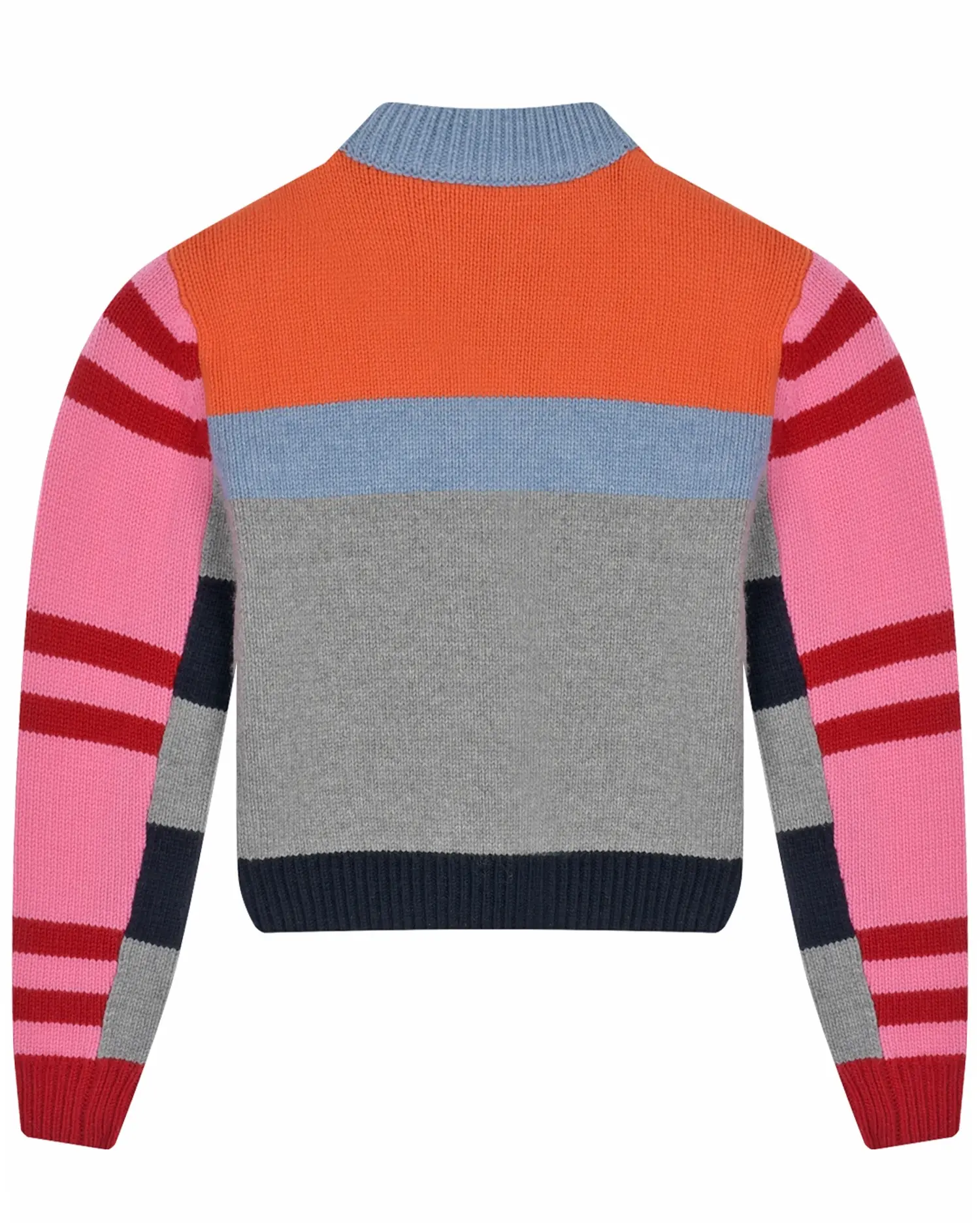 Вязаный кардиган в стиле color block - изображение 3