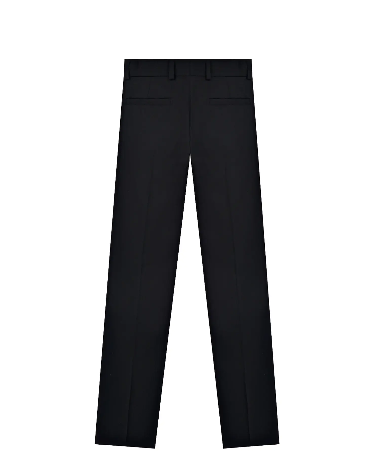 Черные классические брюки slim - изображение 3