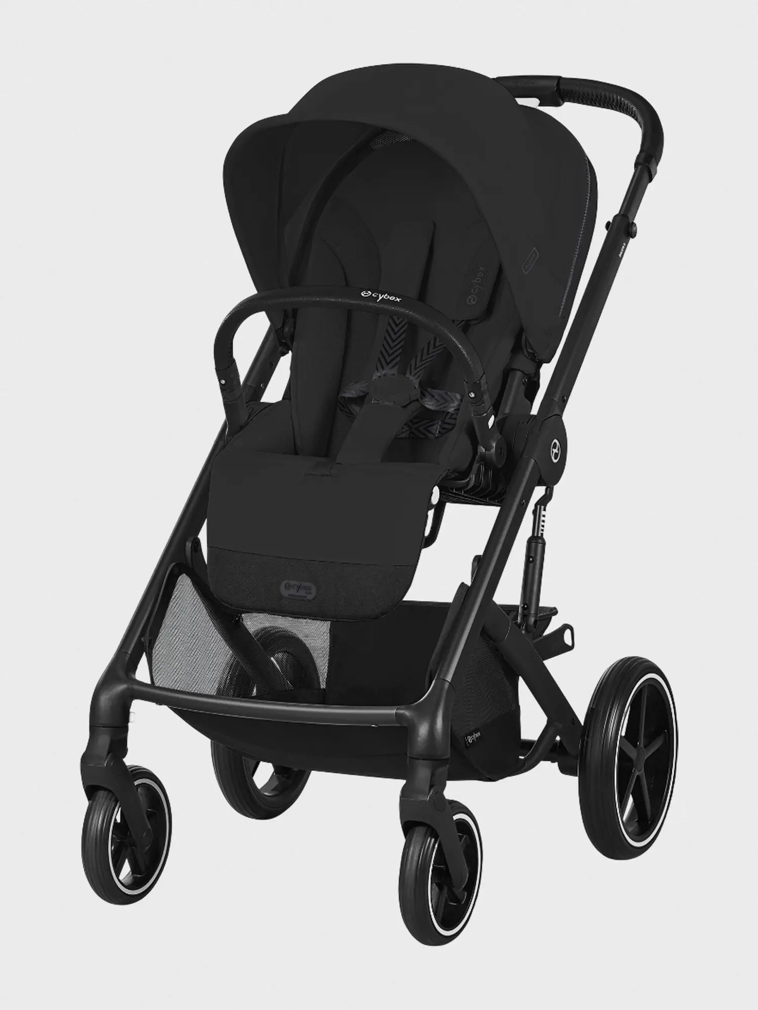 Коляска 3 в 1 Balios S Lux Moon Black с автокреслом Cybex Aton S2 i-Size - изображение 5