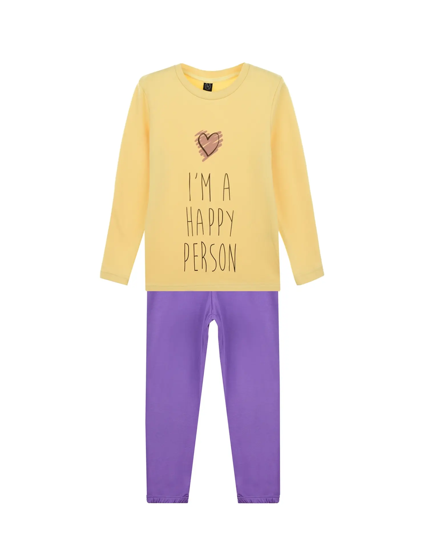 Пижама с принтом "Im a happy person" - изображение 1