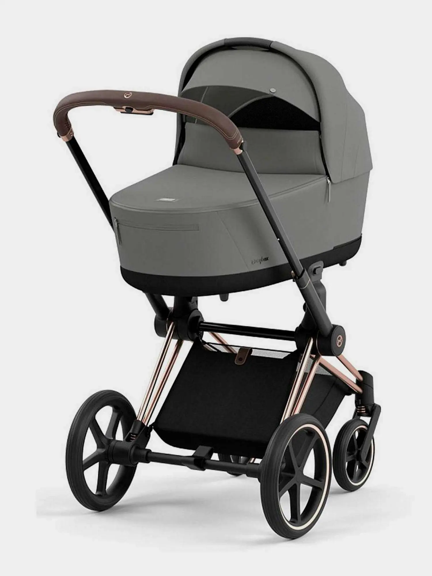 Коляска 2 в 1 Priam IV Rosegold 2 в 1 цвет Mirage Grey - изображение 2