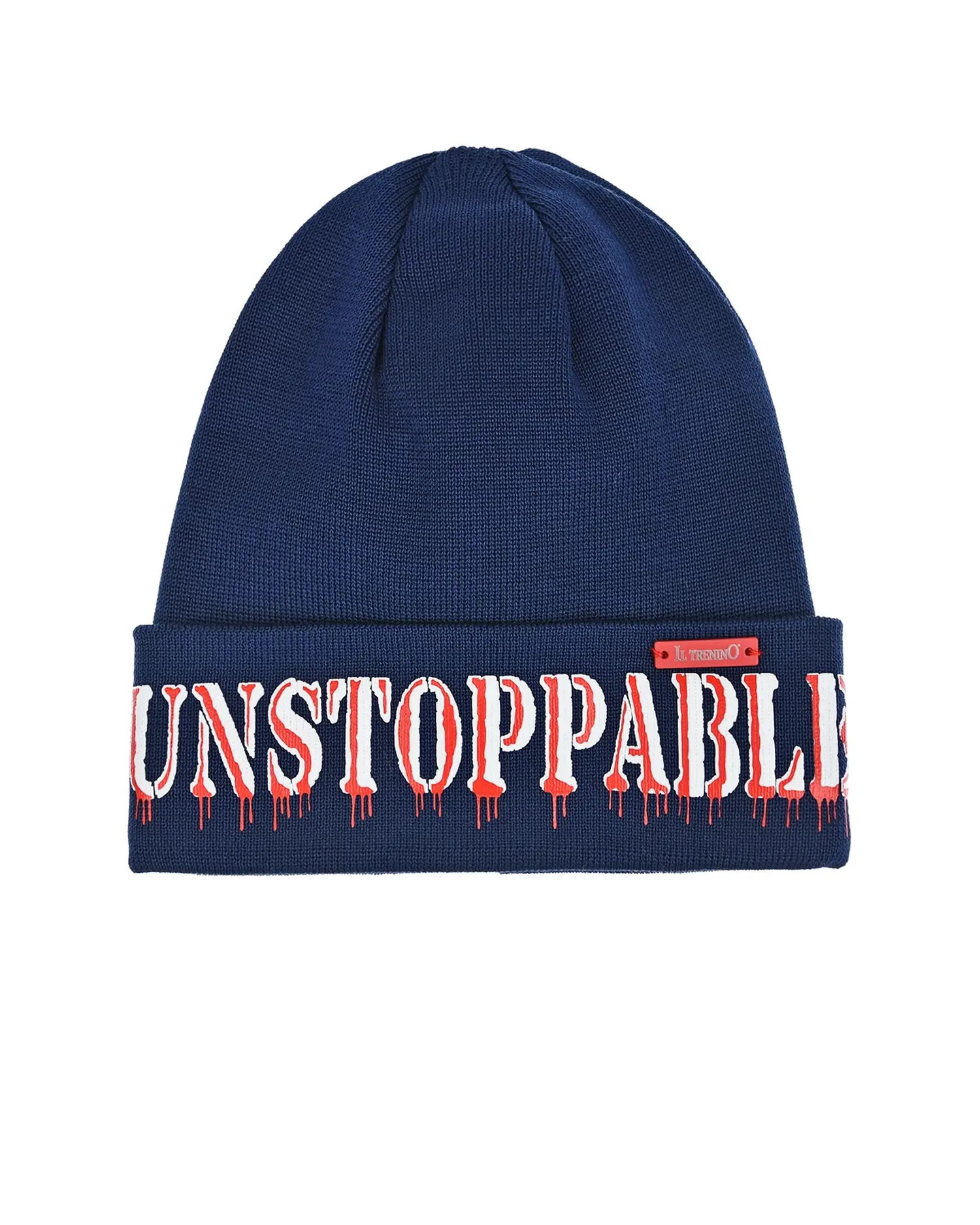 Синяя шапка с надписью "UNSTOPPABLE" - изображение 1