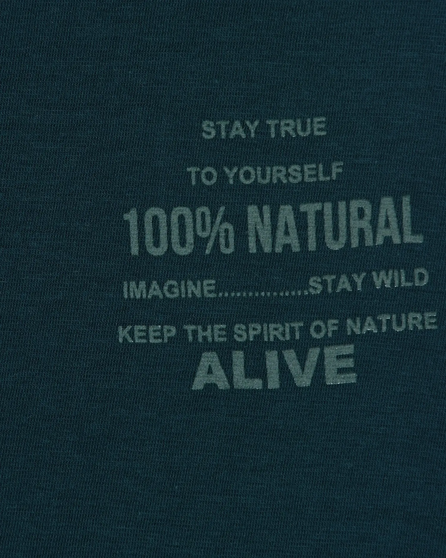 Майка с принтом "100% Natural" - изображение 3