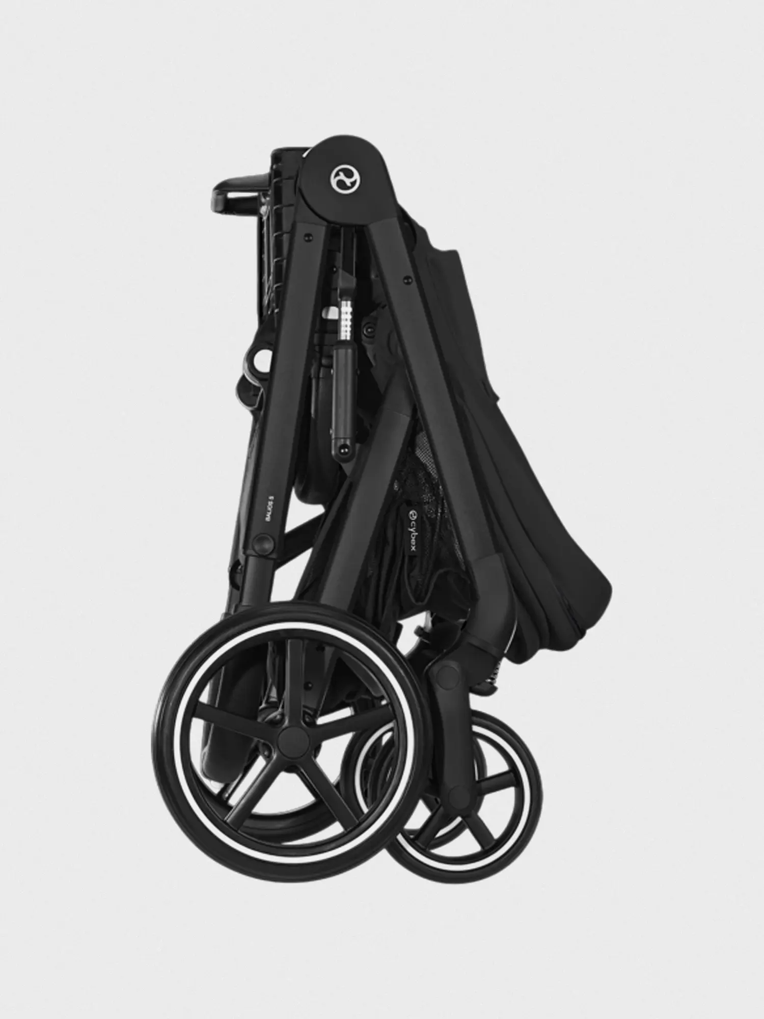 Коляска 3 в 1 Balios S Lux Moon Black с автокреслом Cybex Aton S2 i-Size - изображение 8