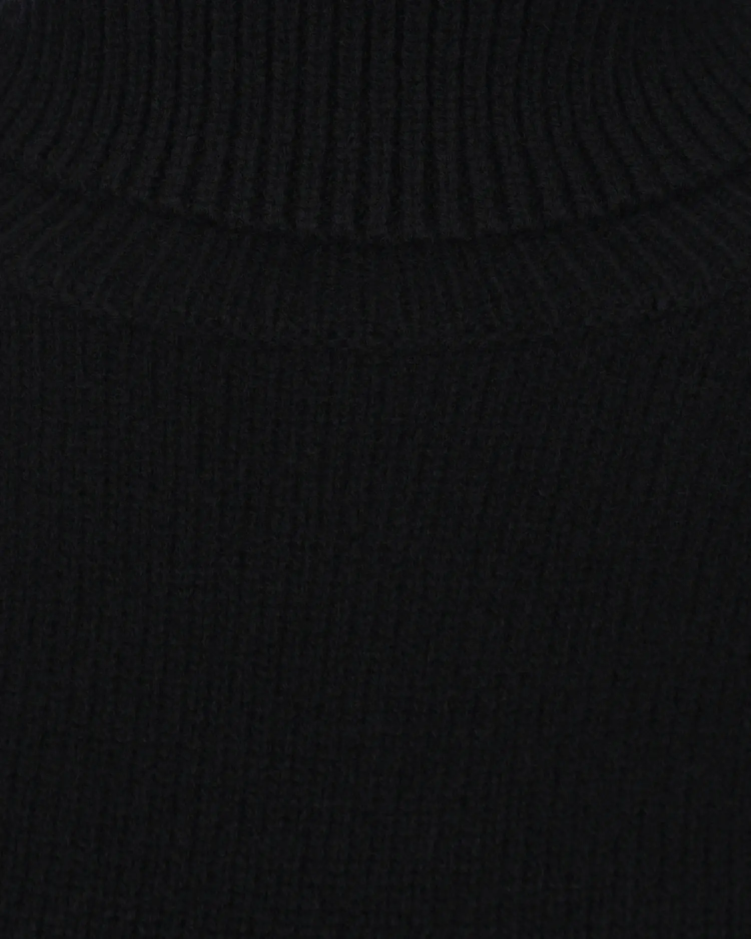 Свитер oversize из кашемира, черный - изображение 3