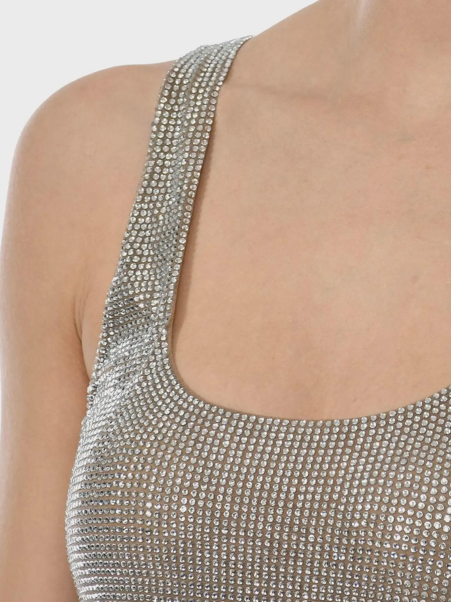 Трикотажный топ с кристаллами Swarovski - изображение 9