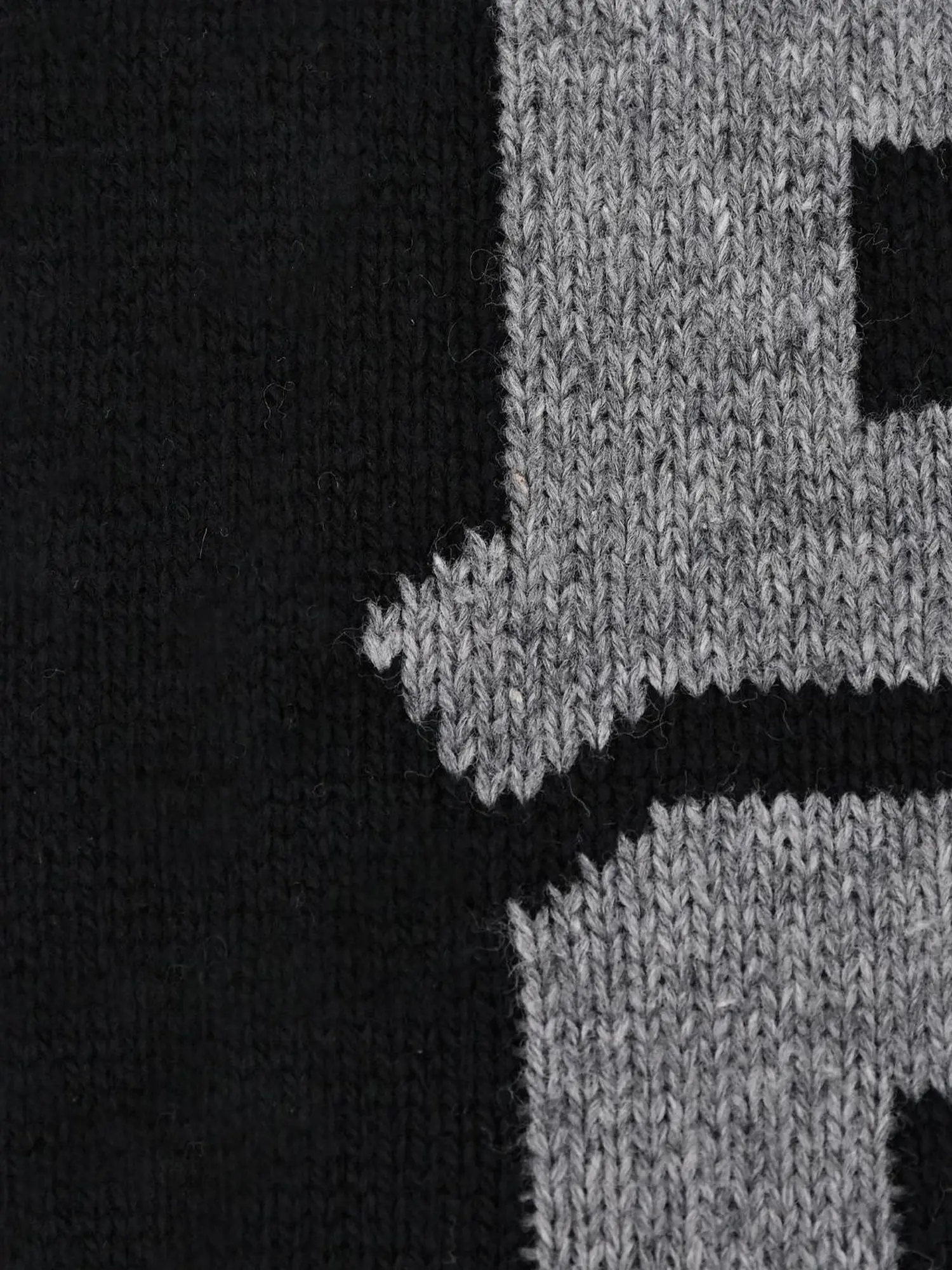 Шарф с лого, черный - изображение 3