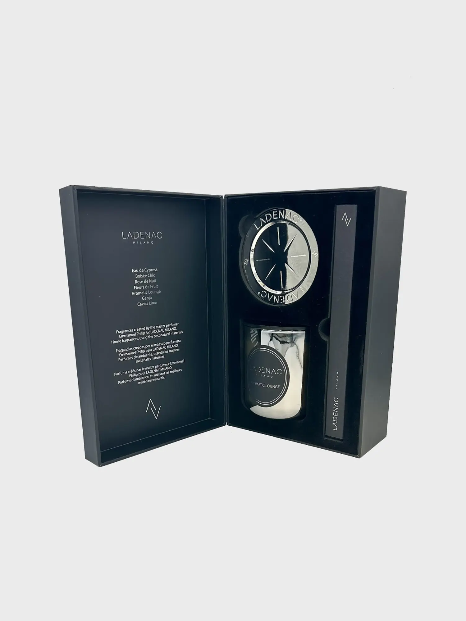 Свеча Urban senses Lead grey Aromatic lounge 200г