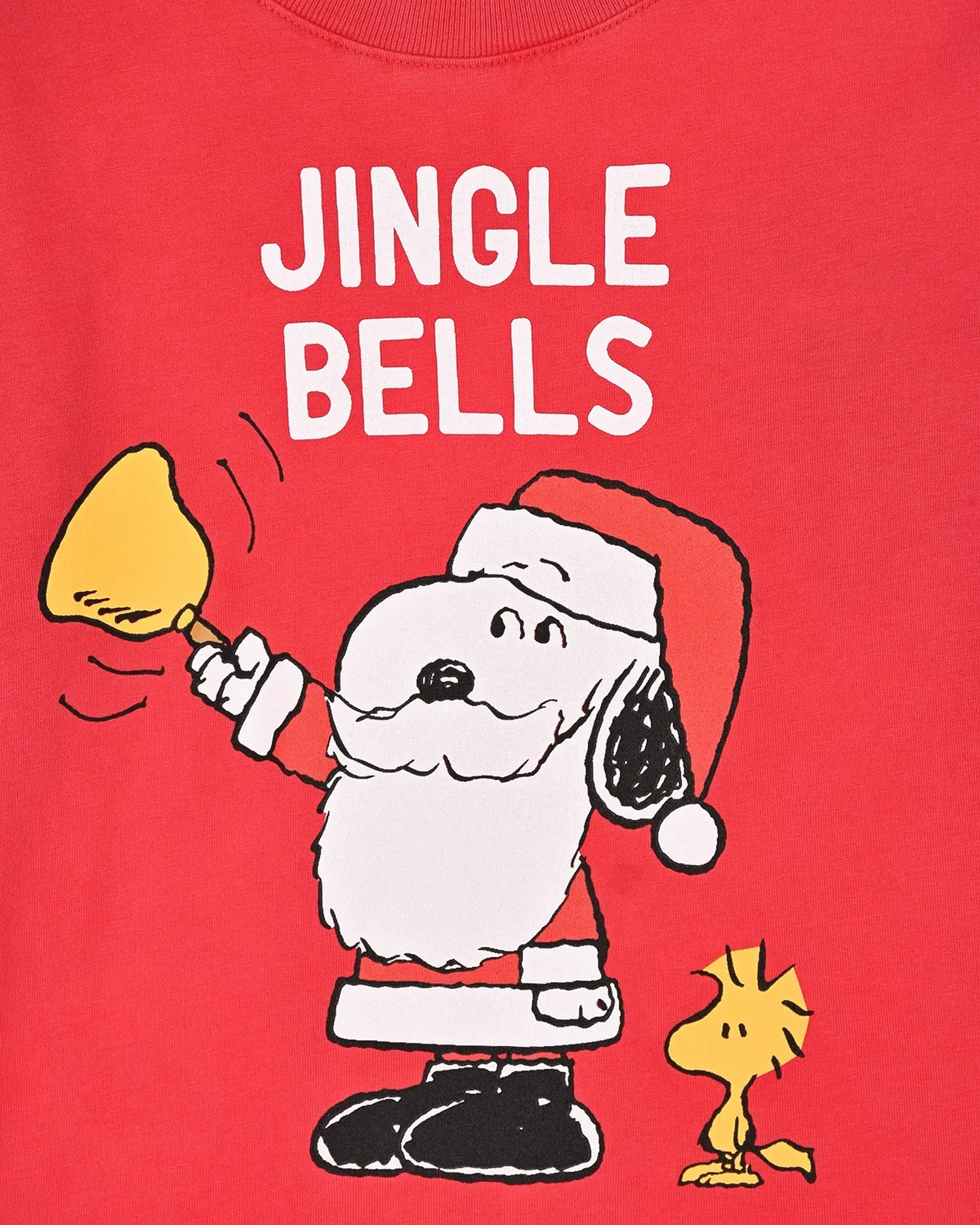 Красная толстовка с принтом "jingle bells" - изображение 3