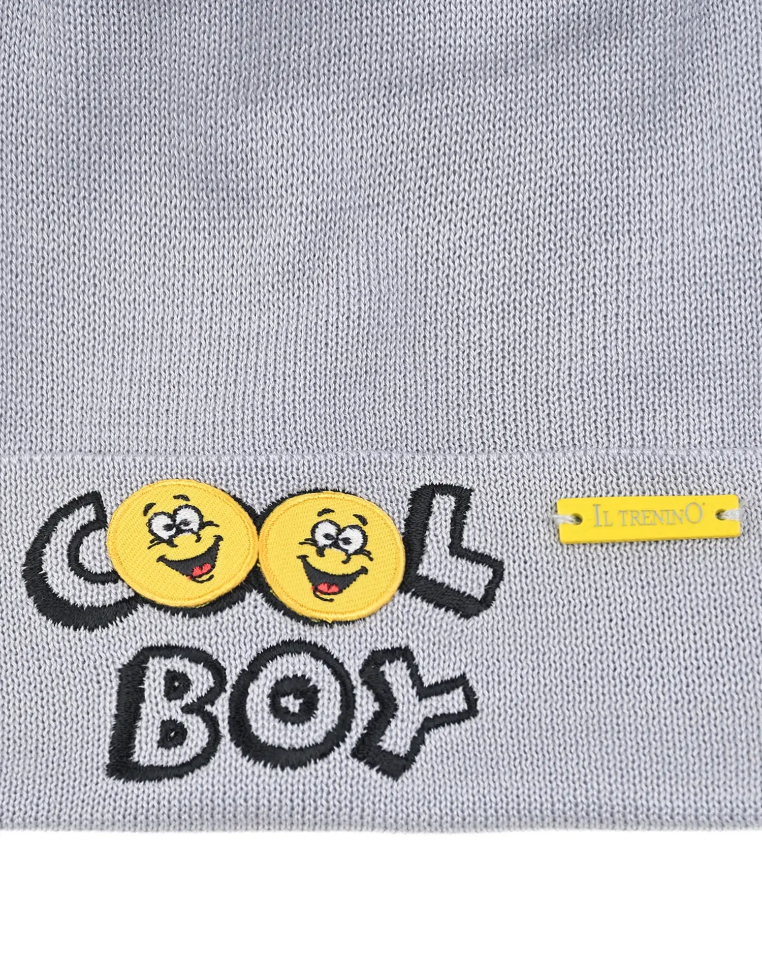 Серая шапка с надписью "Cool boy" - изображение 3