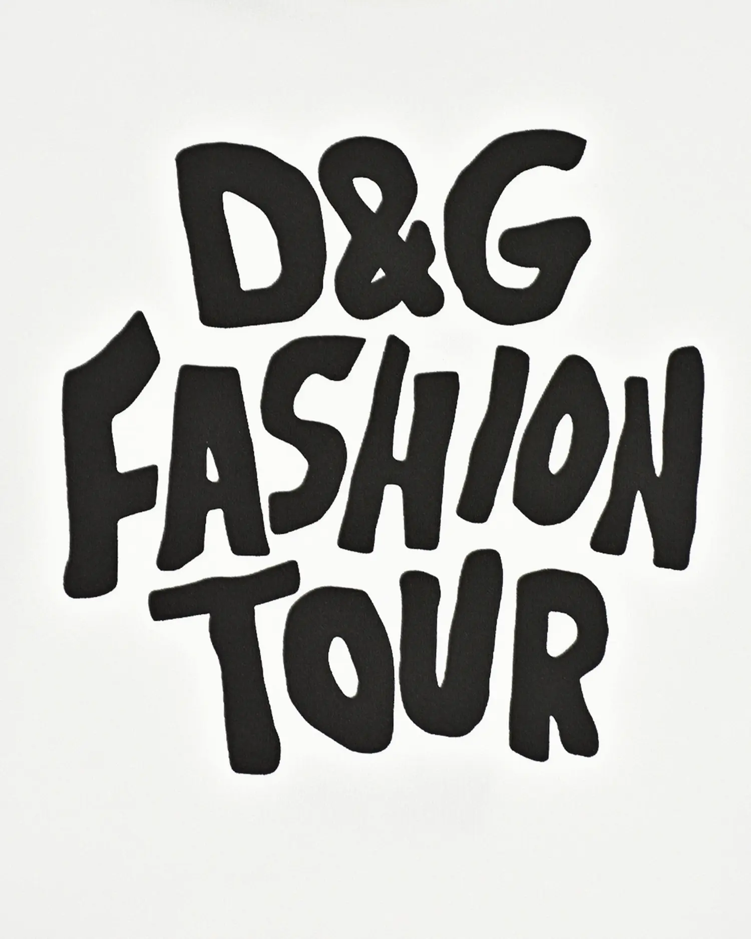 Белый свитшот с принтом Fashion Tour - изображение 5