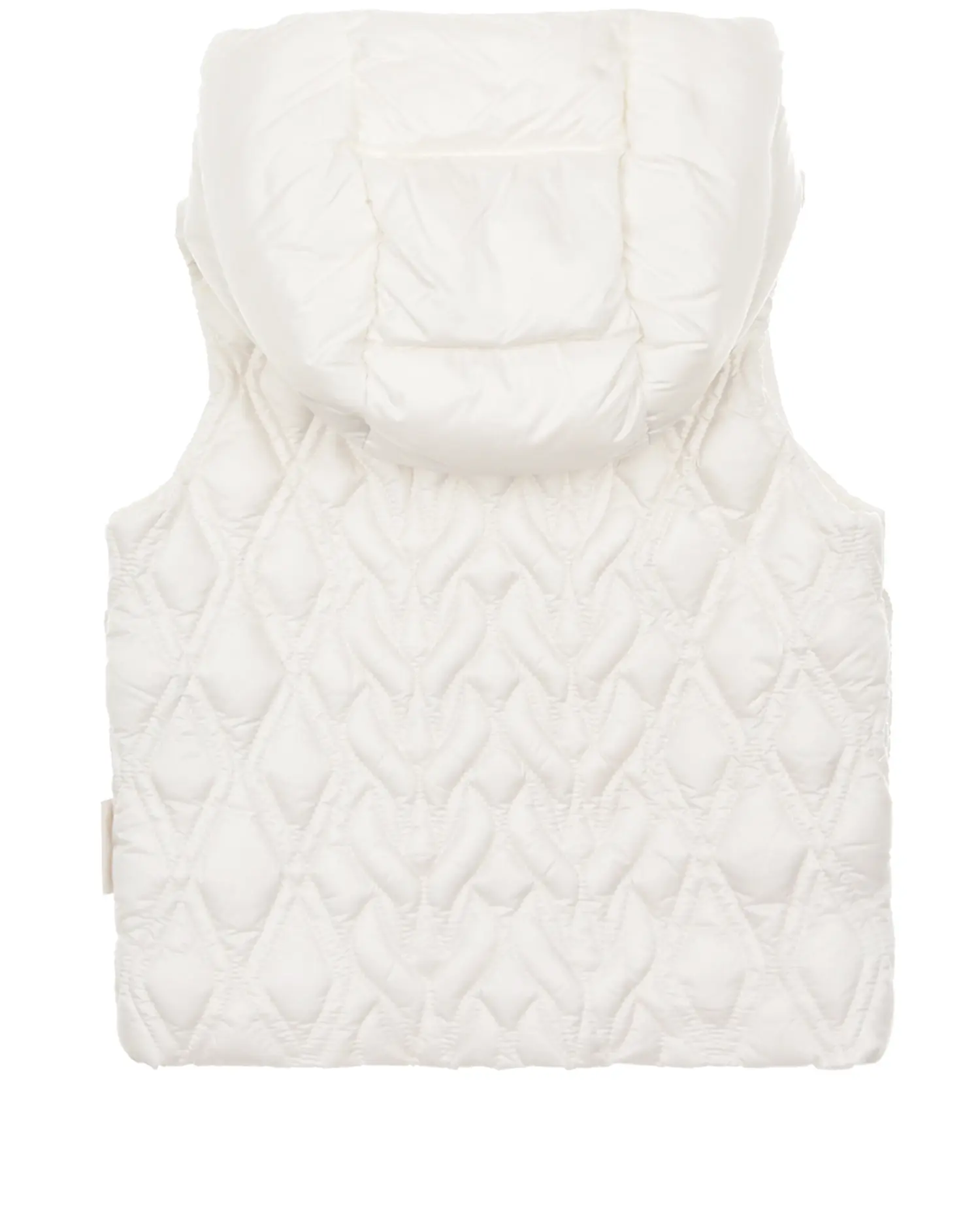 Белый пуховый жилет - изображение 2