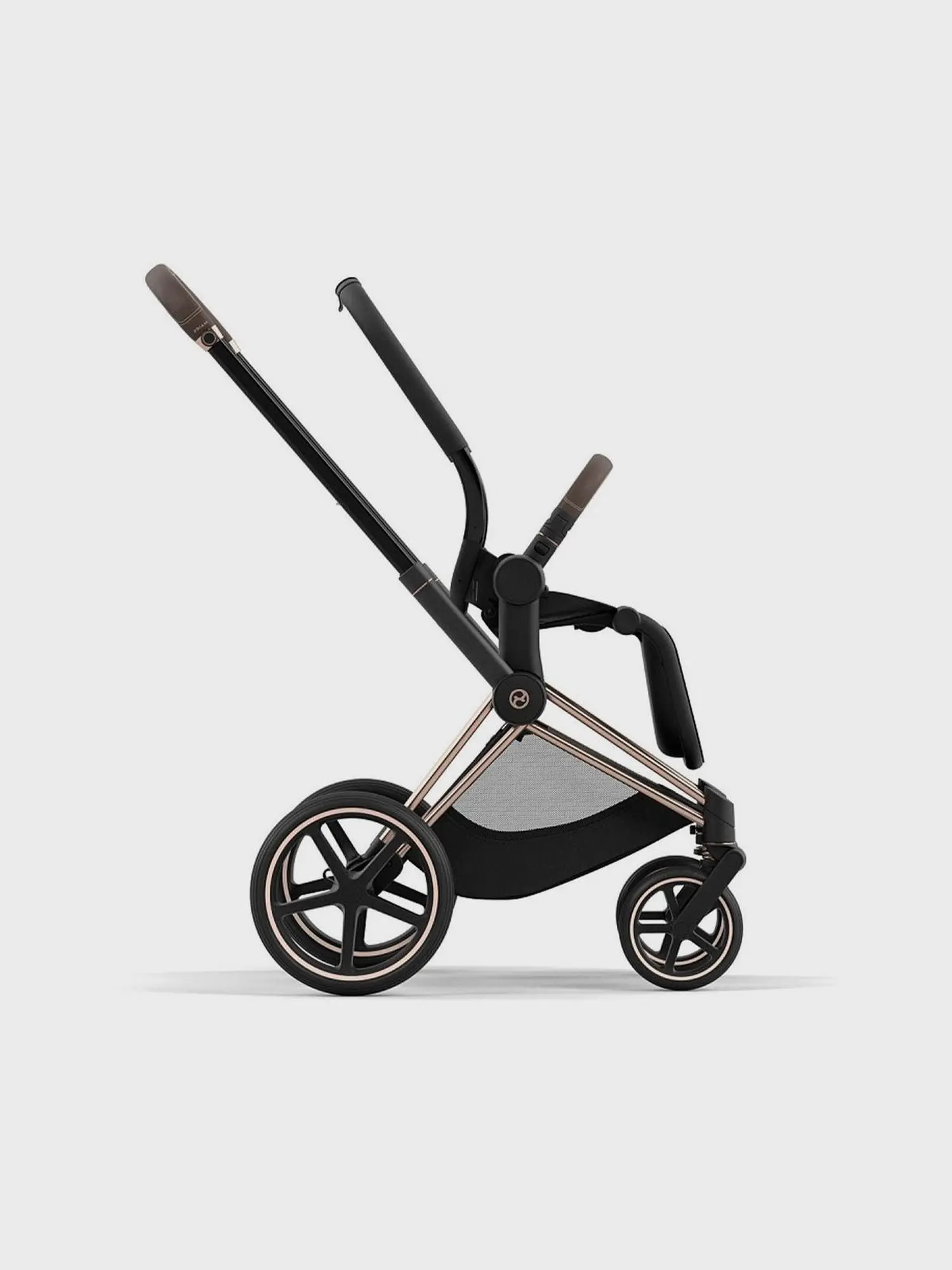 Коляска 2 в 1 Priam IV Rosegold 2 в 1 цвет Mirage Grey - изображение 4