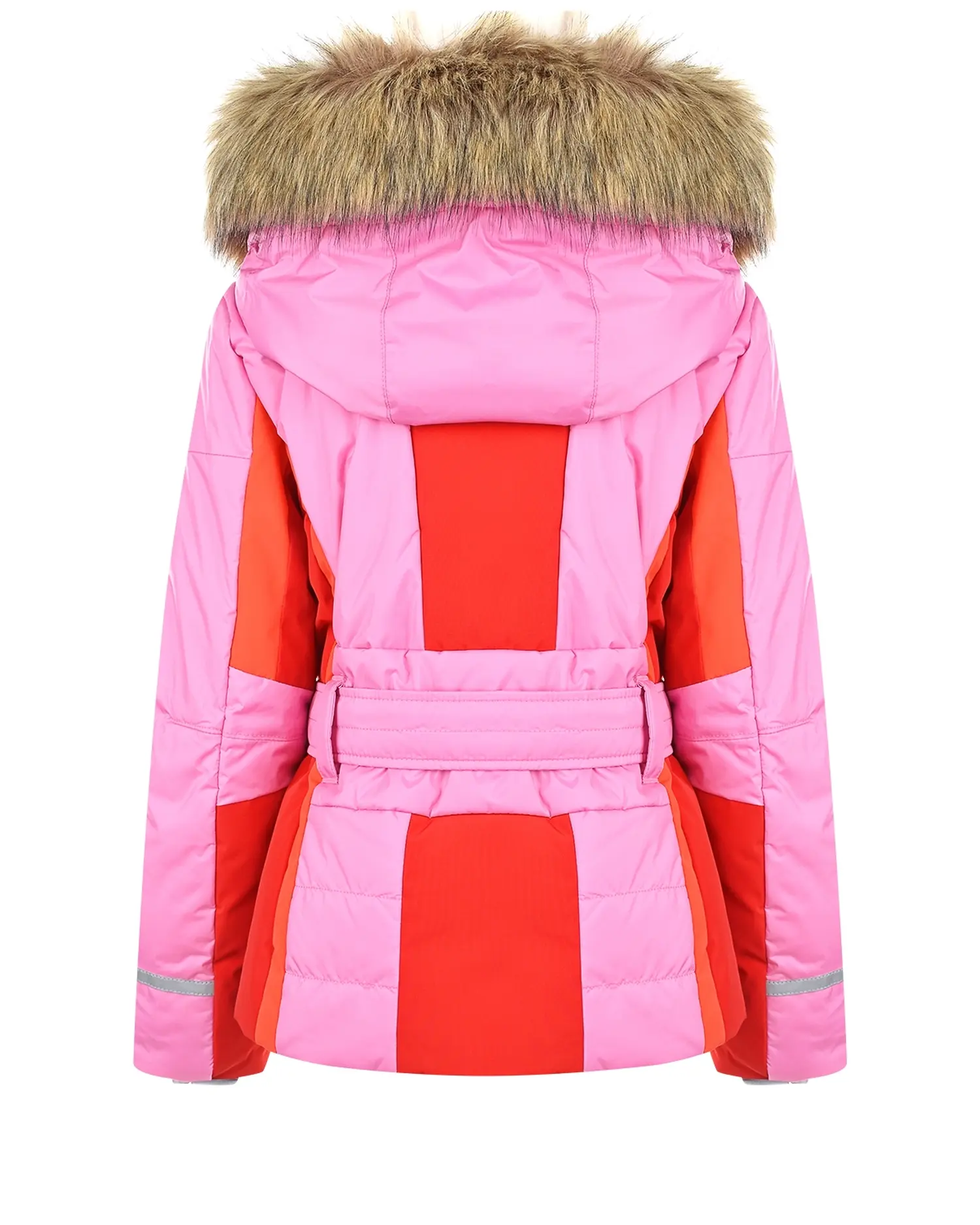 Розовая куртка в стиле color block - изображение 3