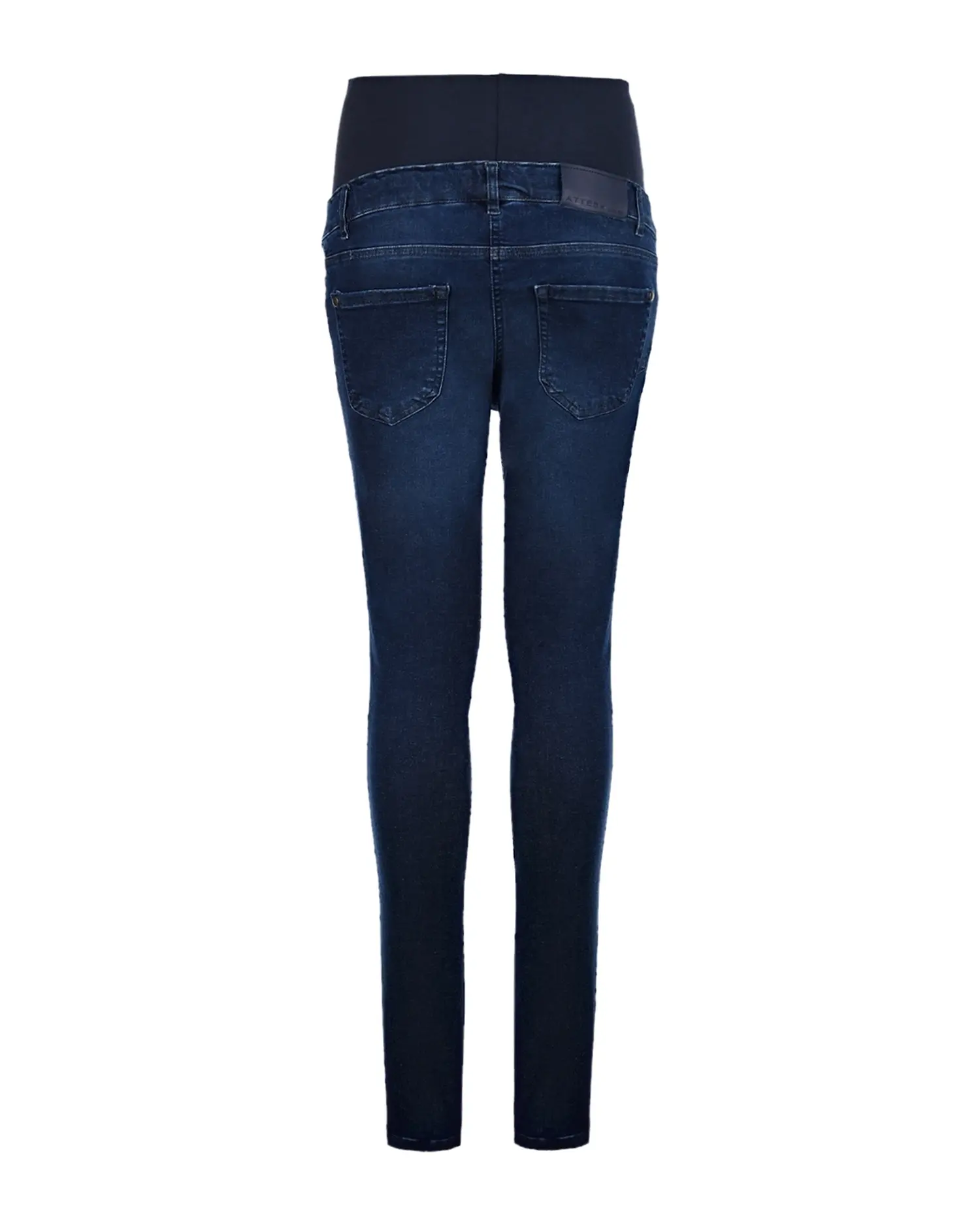 Синие джинсы skinny для беременных - изображение 4
