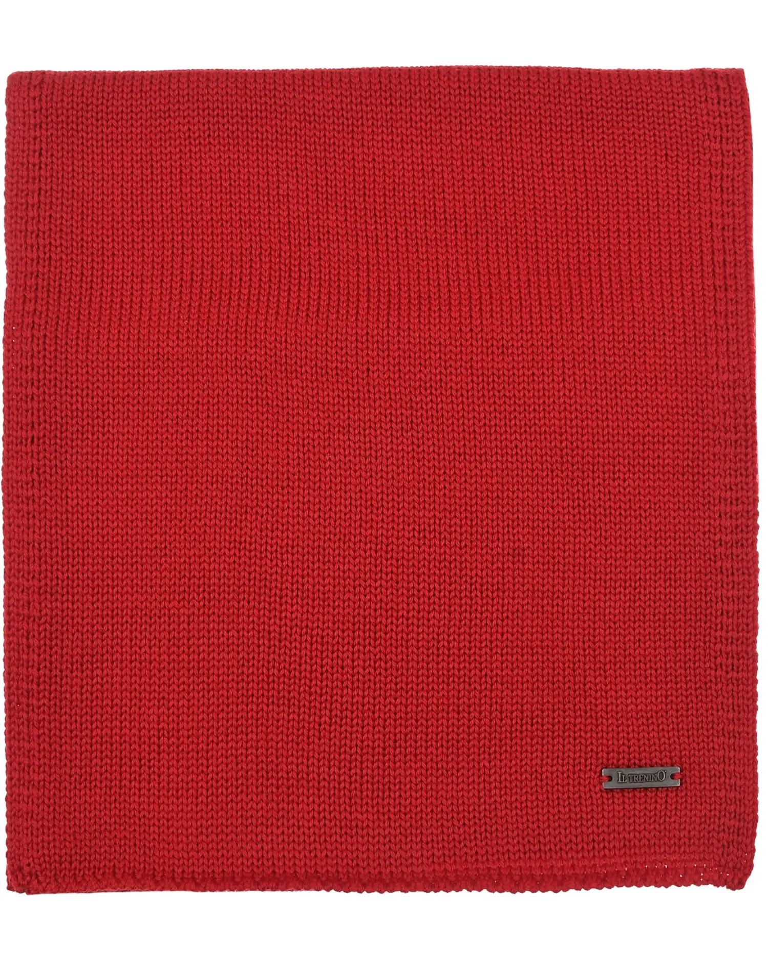 Красный шарф, 155x25 см - изображение 2