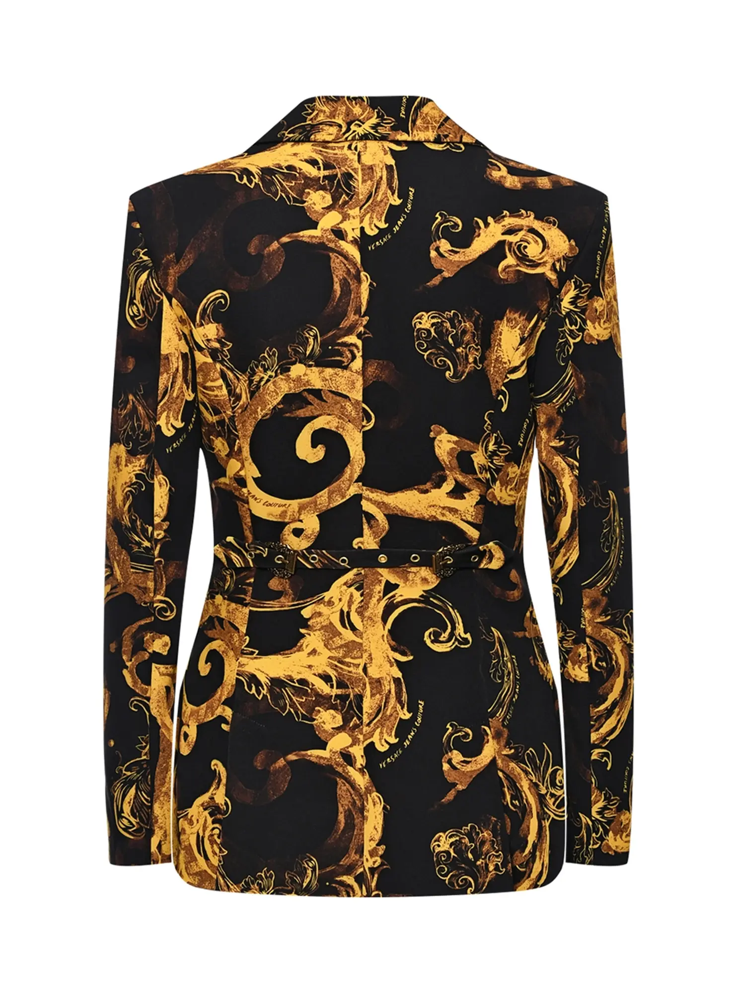 Жакет с орнаментом Versace, черный - изображение 2
