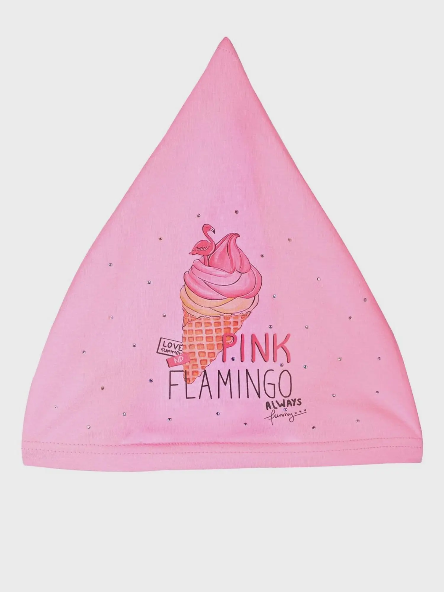 Розовая косынка "Pink Flamingo"