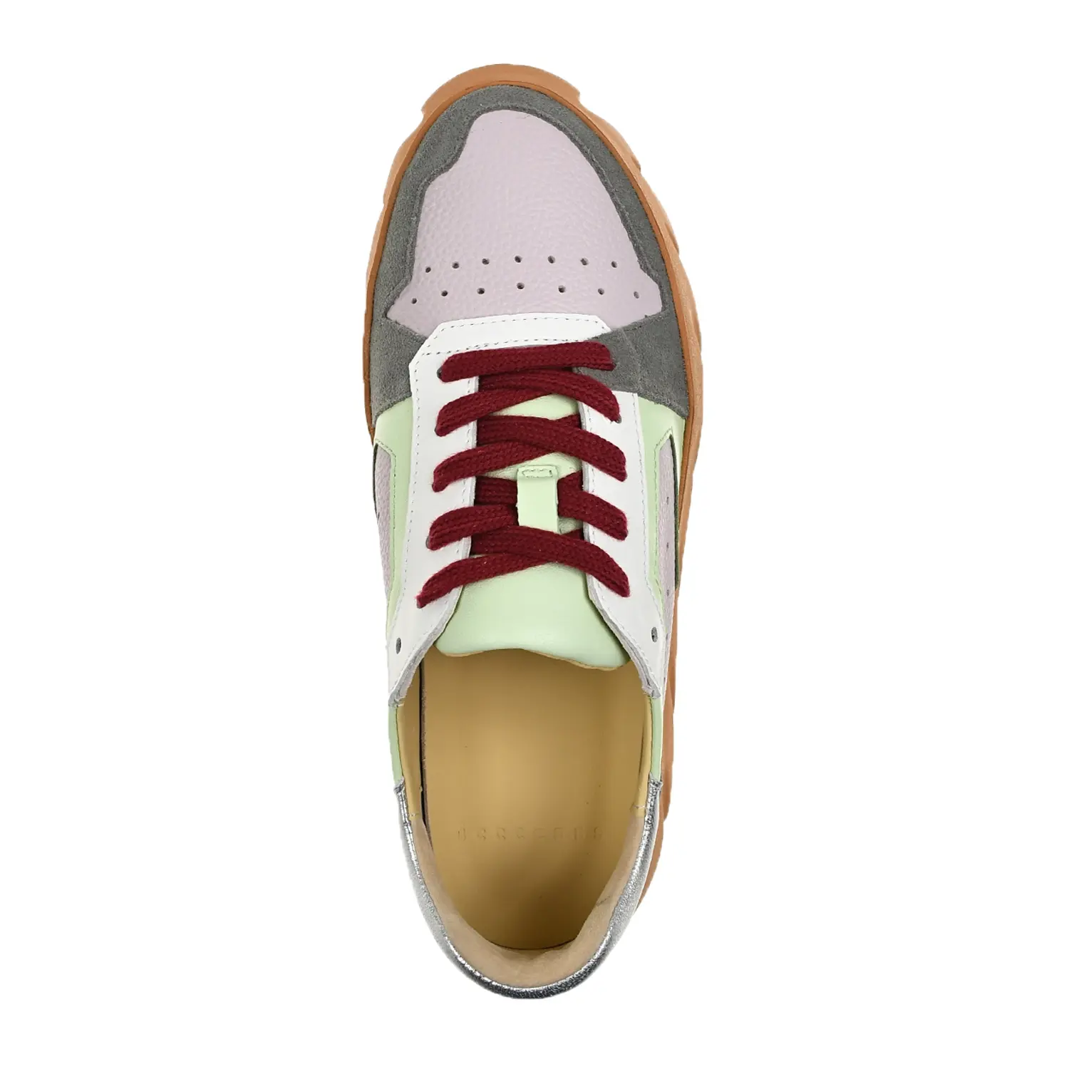 Кеды с бордовыми шнурками - изображение 4