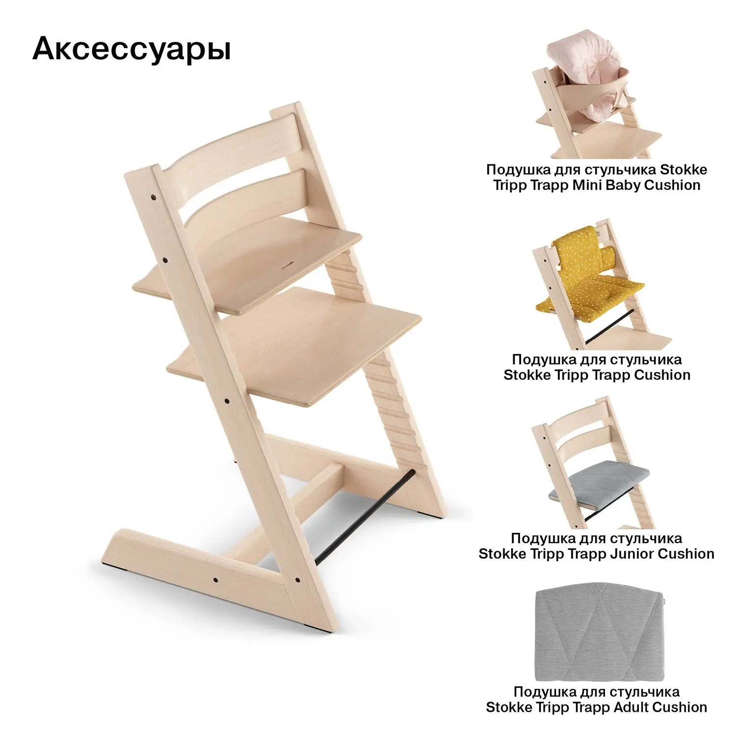 Сиденье Tripp Trapp Baby Set для стульчика Sunflower Yellow - изображение 5