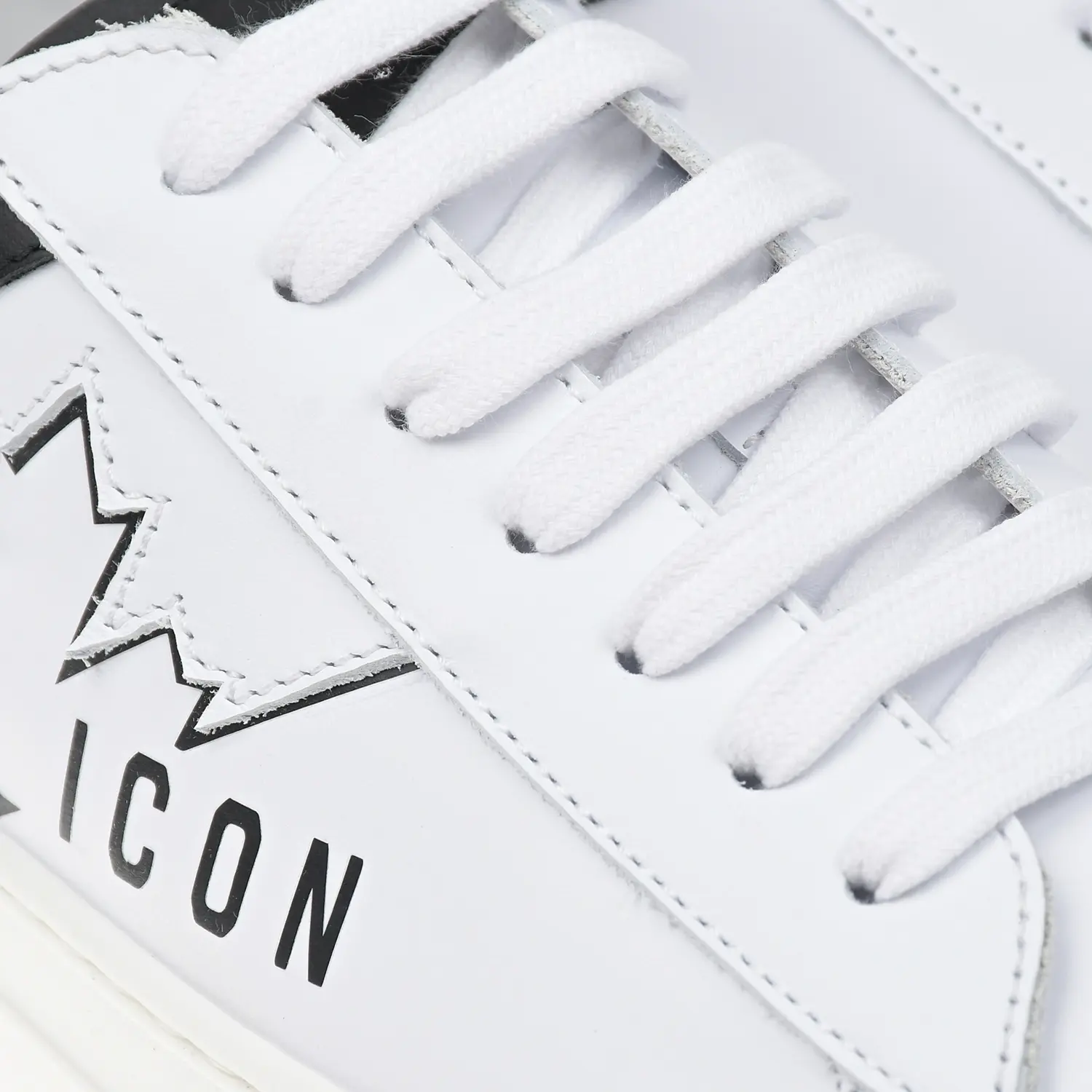 Белые кеды с принтом "Icon" - изображение 6