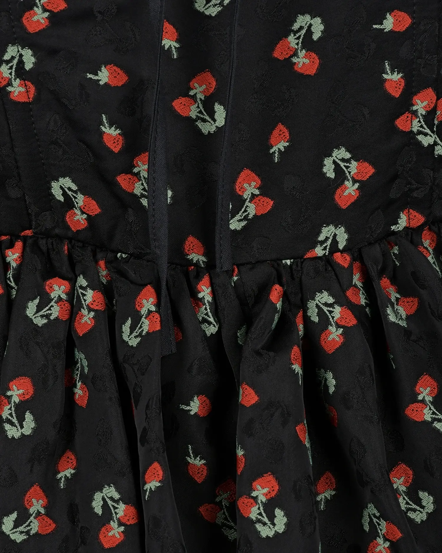 Платье мини с воланами - изображение 7