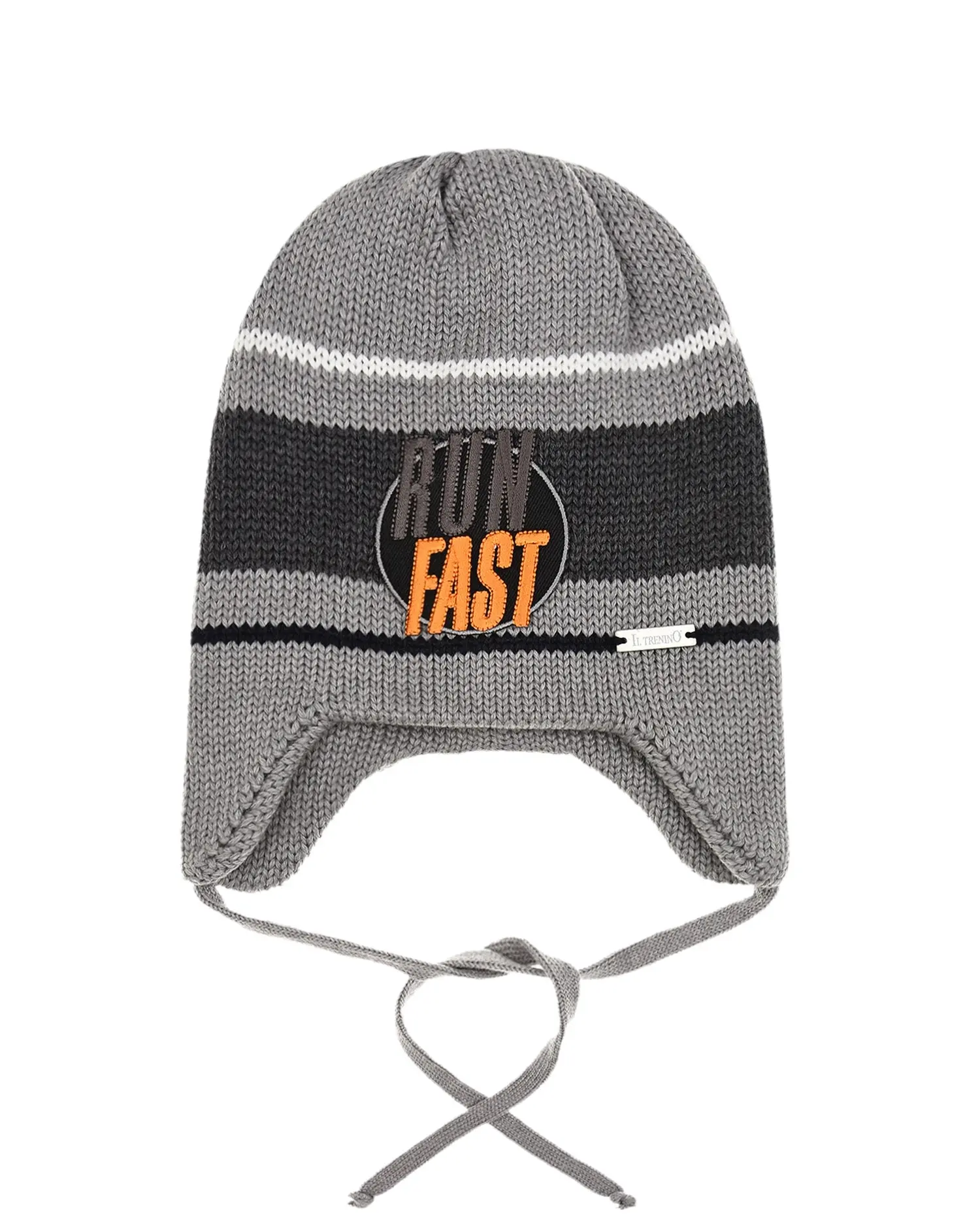 Шерстяная шапка с вышивкой "Run Fast" - изображение 1
