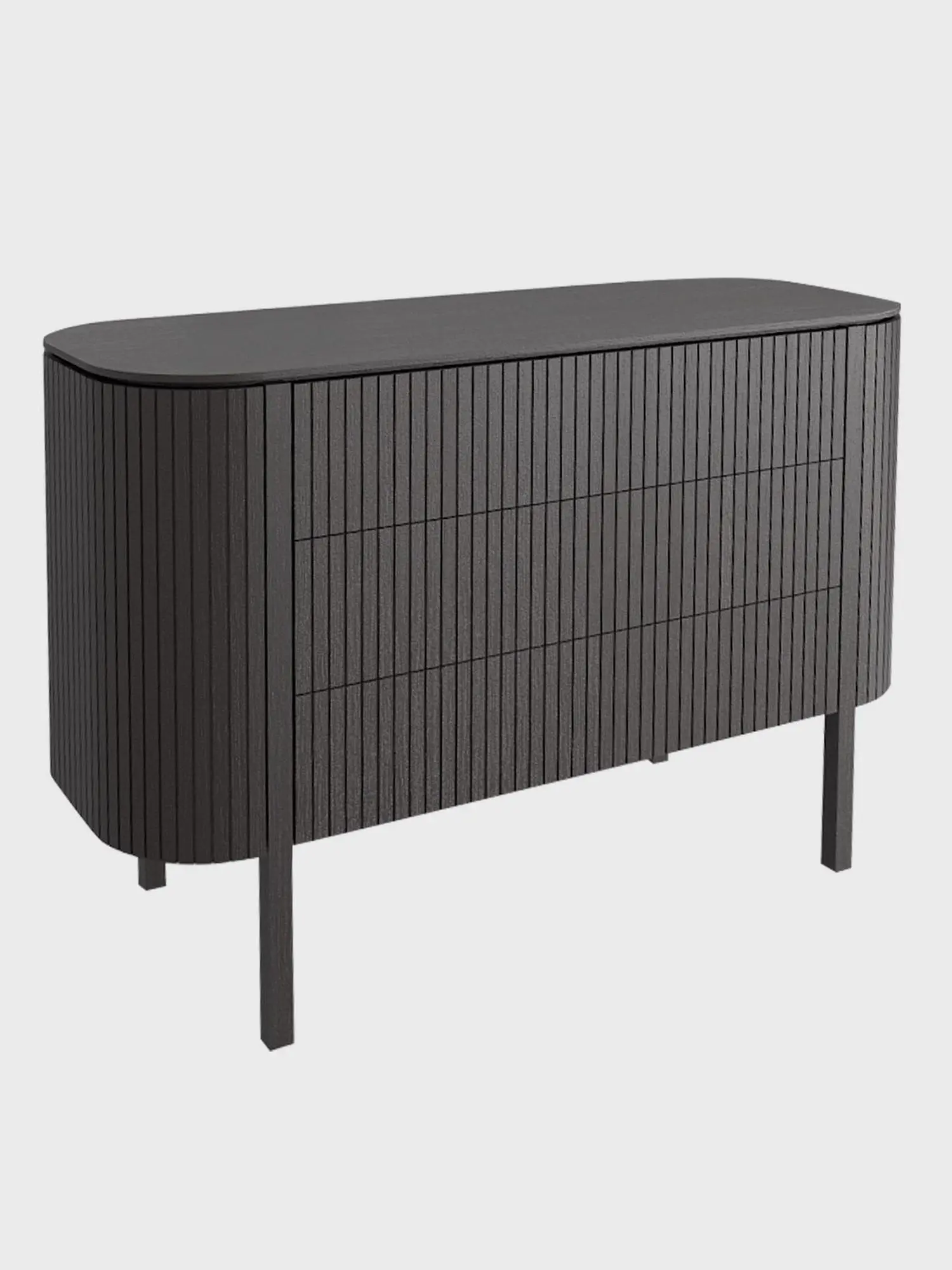 Комод-тумба Grow Chest Elegant, коллекция Prime, черный - изображение 1