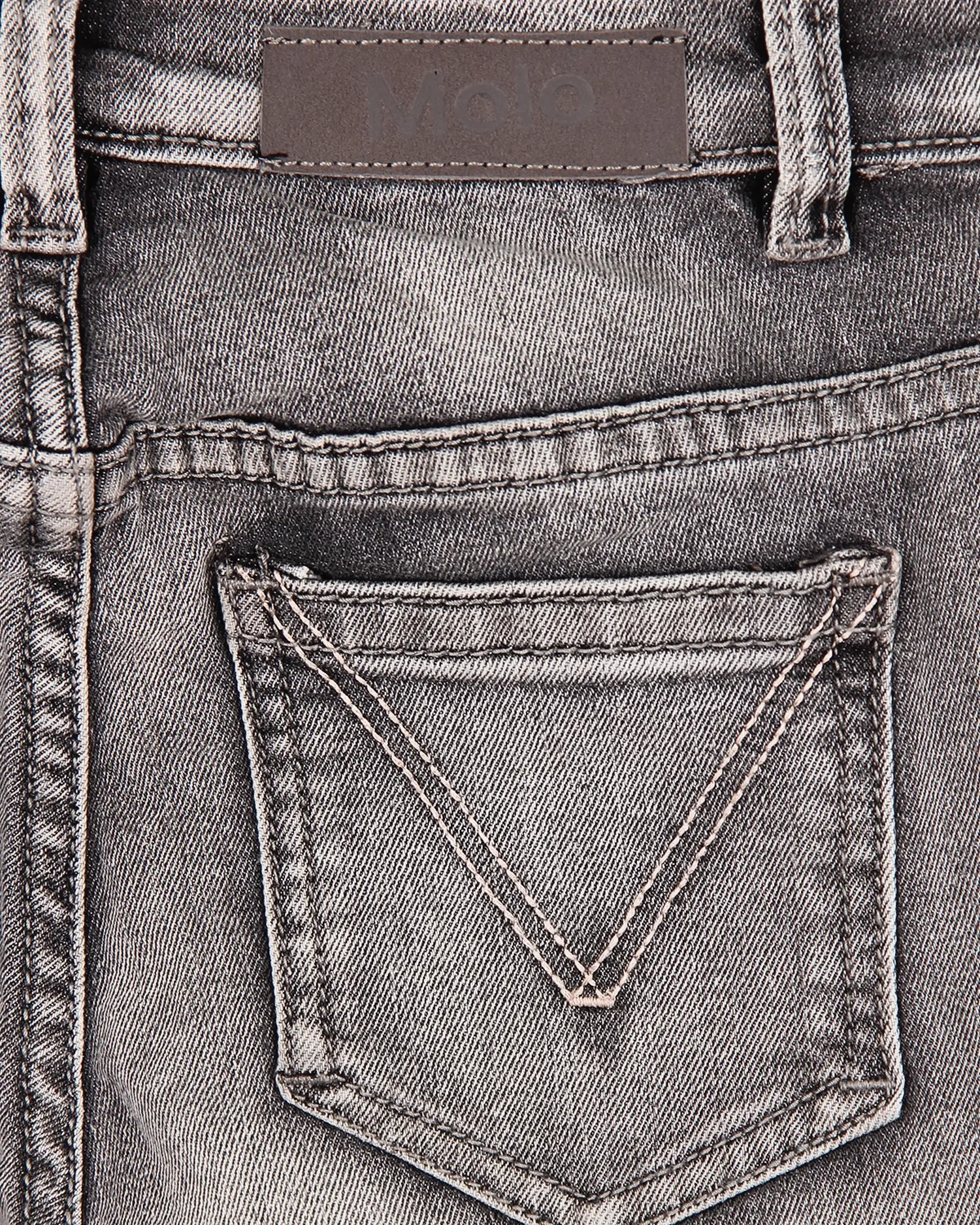 Серые slim fit джинсы с лампасами - изображение 5
